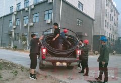 為了350多名受災群眾，電力員工緊急搶修5小時